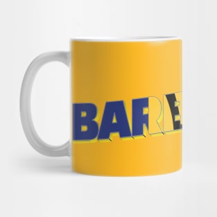 Barbados Vintage style retro souvenir Mug